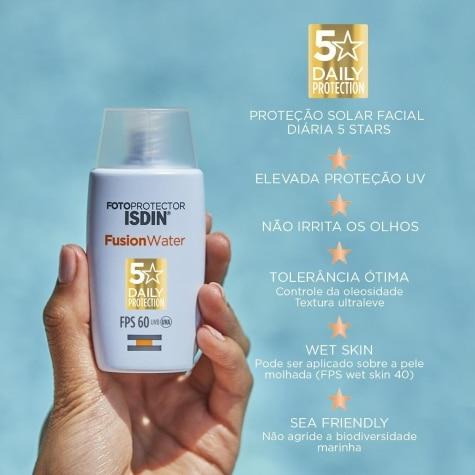 Fotoprotetor Isdin Fusion Water Oil Control FPS60 30ml - Imagem 3