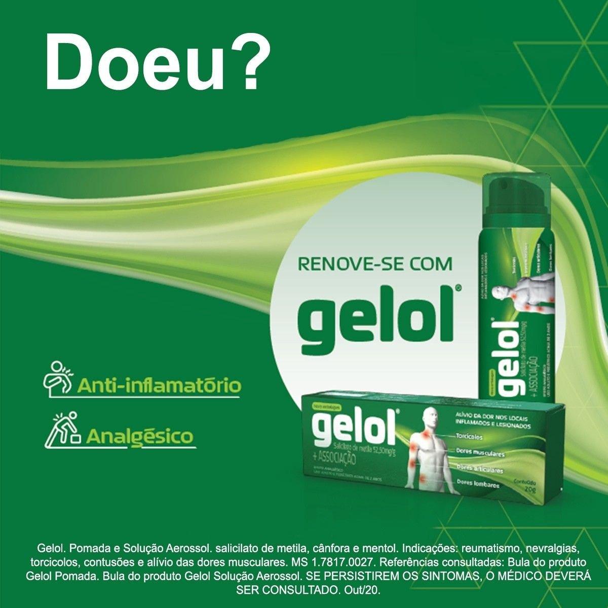 Gelol Pomada 20g - Imagem 3