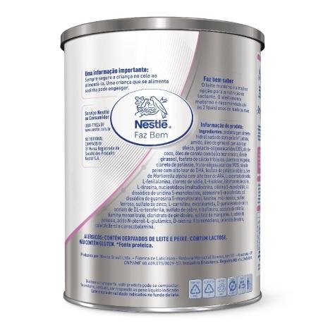 Fórmula Infantil Nan SciencePro Sensitive 800g - Imagem 3