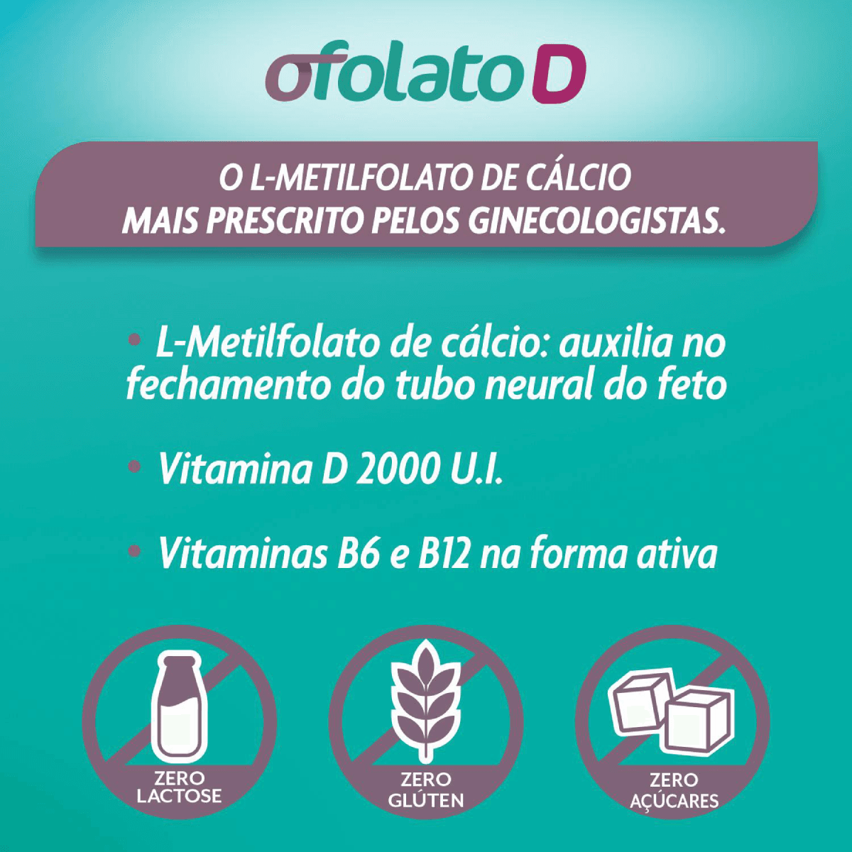 Ofolato D 2.000UI 90 Comprimidos - Imagem 3