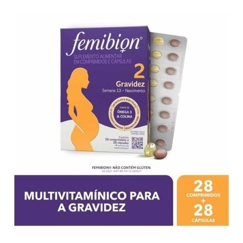 Femibion 2 Gravidez 28 Comprimidos + 28 Cápsulas - Imagem 2