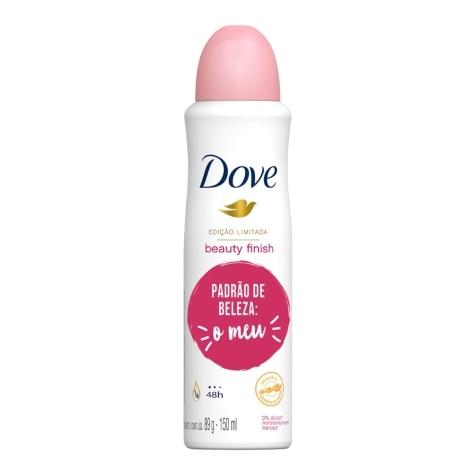 Desodorante Aerossol Dove Beauty Finish 72h 150ml - Imagem 1