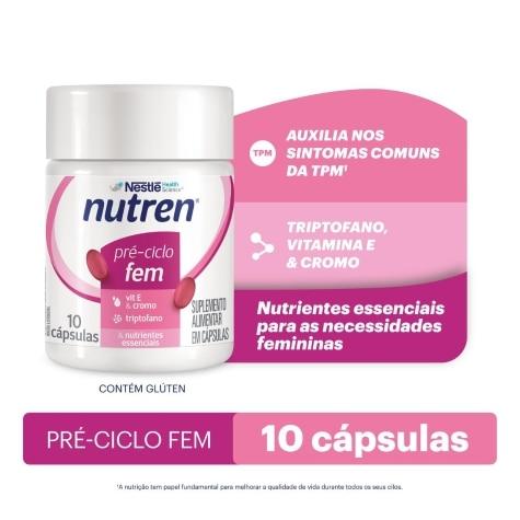 Nutren Pré-Ciclo Fem 10 Cápsulas - Imagem 1