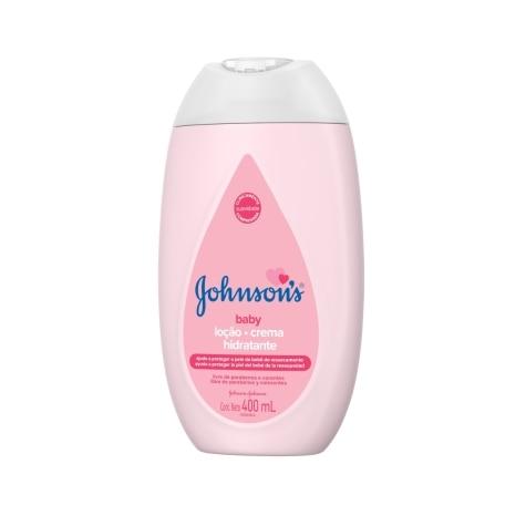 Loção Hidratante Corporal Johnson & Johnson Baby Tradicional 400ml - Imagem 1