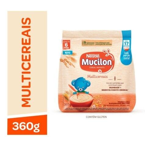 Cereal Infantil Mucilon Multicereais 360g - Imagem 3