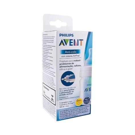 Mamadeira Avent Anti-Colic AirFree 0m+ 125ml - Imagem 2