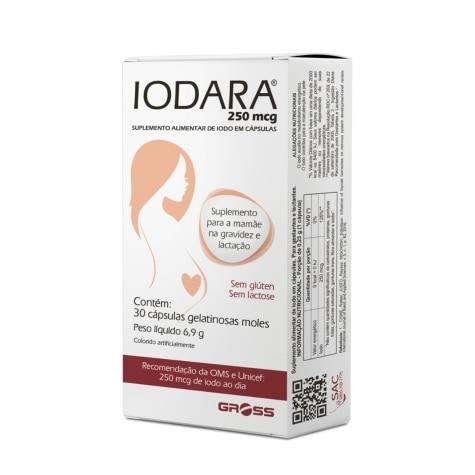 Iodara 250mcg 30 Cápsulas - Imagem 1