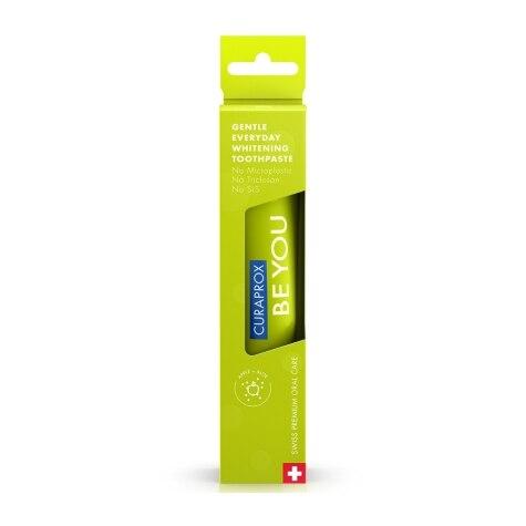 Creme Dental Curaprox Be You Explorer Maçã Verde + Aloe Vera 60ml - Imagem 1