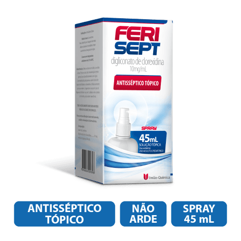 Antisséptico Ferisept 10mg Spray 45ml - Imagem 1