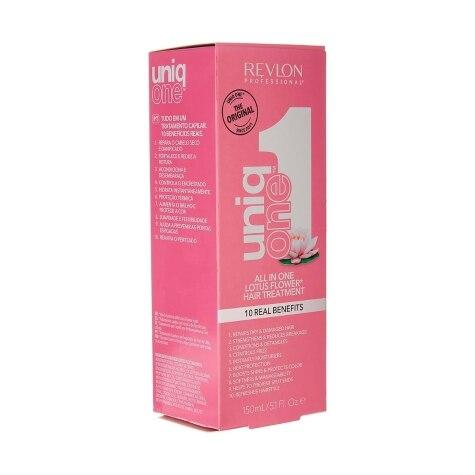 Leave-In Revlon Professional Uniq One Lotus Flower Cabelo Quimicamente Tratado 150ml - Imagem 3