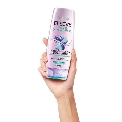 Condicionador Elseve Pure Hialurônico 200ml - Imagem 2