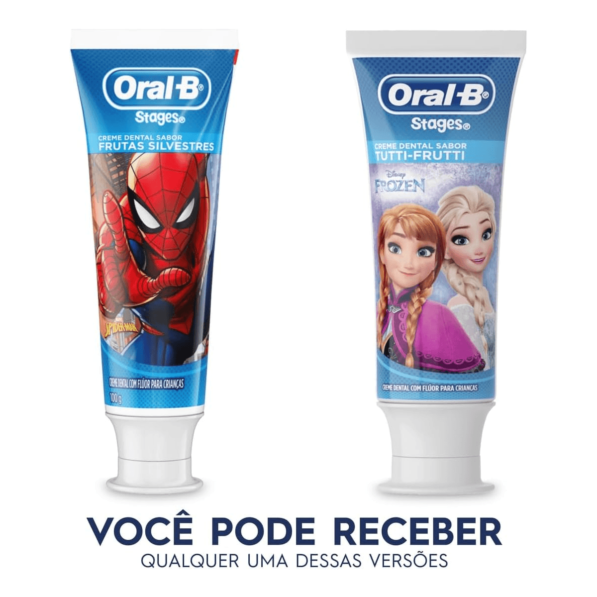 Creme Dental Oral-B Pro-Saúde Stages Frozen 100g - Imagem 3
