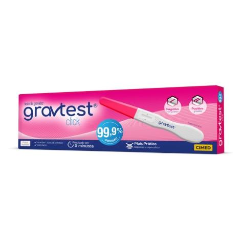 Teste de Gravidez Grav Test Click 1 Unidade - Imagem 1