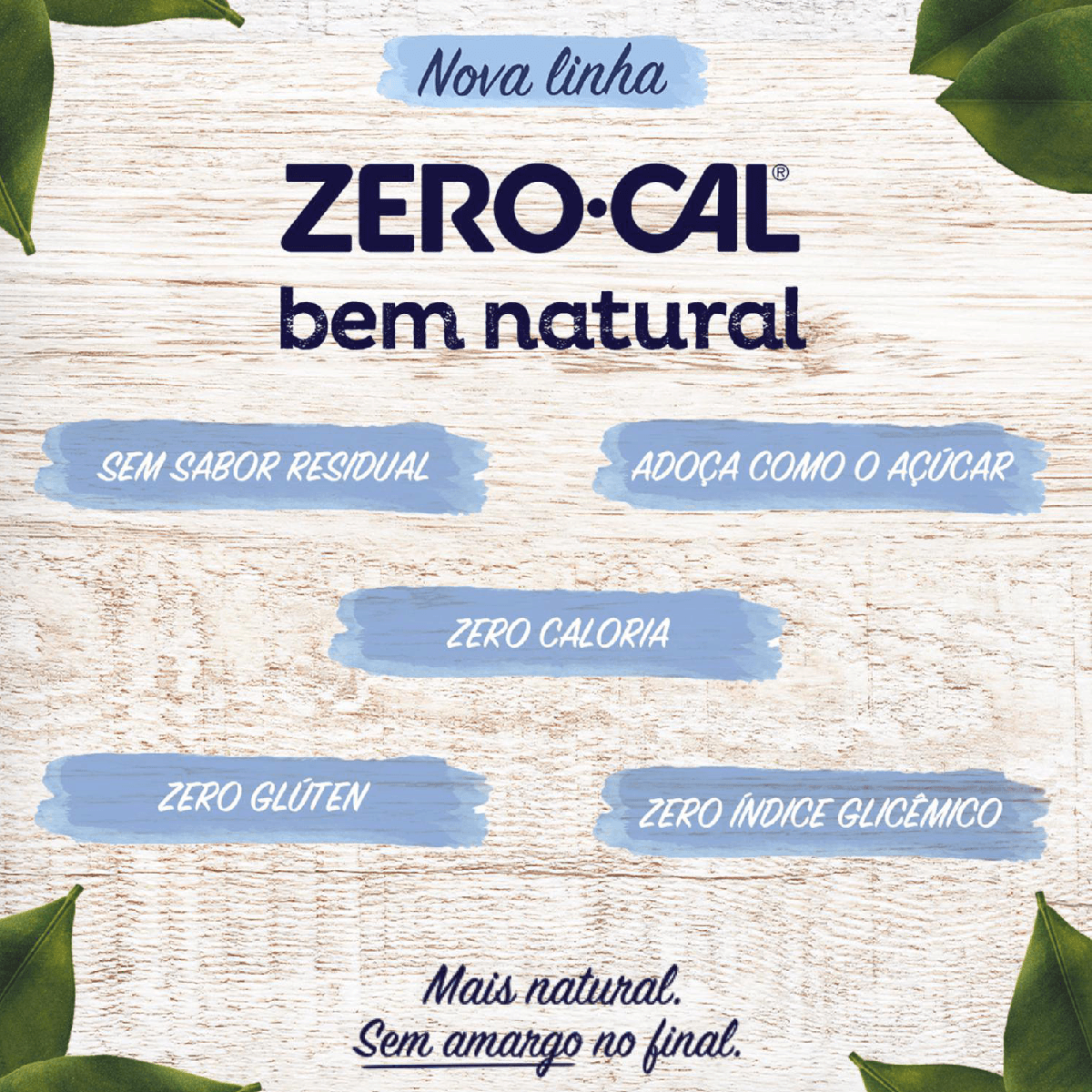 Adoçante Zero Cal Eritritol 30 Sachês - Imagem 2
