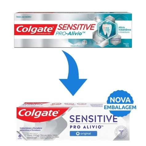 Creme Dental Colgate Sensitive Pró Alívio Original 110g - Imagem 2