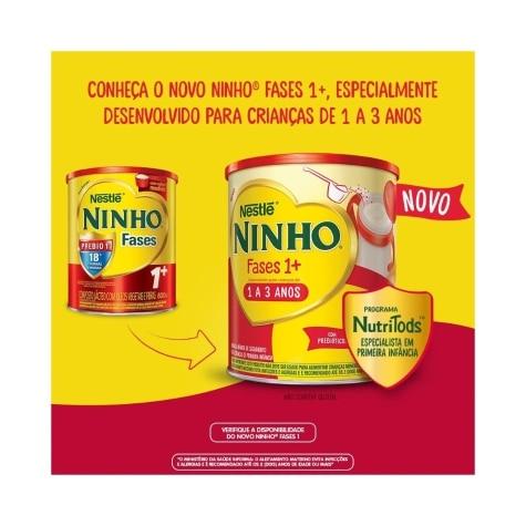 Fórmula Infantil Ninho Primeira Infância Fases 1+ 800g - Imagem 5