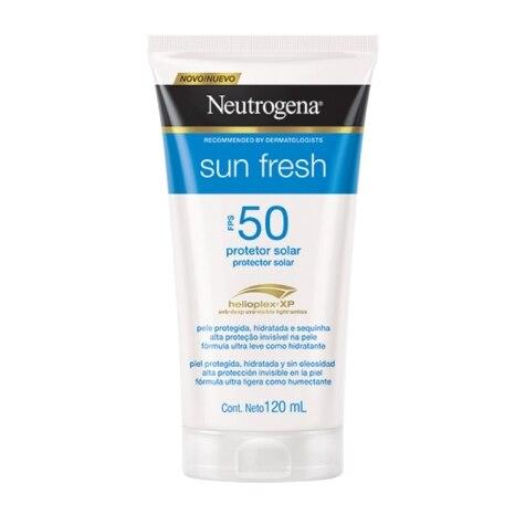 Protetor Solar Corporal Neutrogena Sun Fresh FPS50 Loção 120ml - Imagem 1