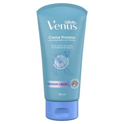 Creme Protetor para Depilação Gillette Venus Suavidade e Maciez 150ml - Imagem 1