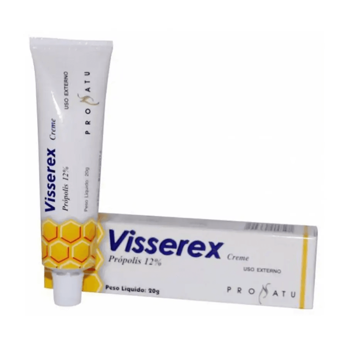 Creme Visserex Própolis 12% 20g - Imagem 1