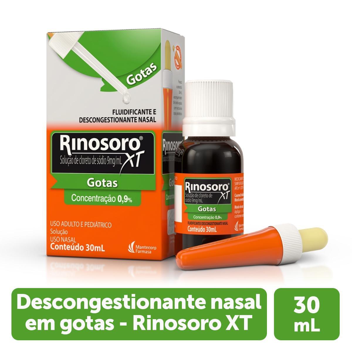 Rinosoro XT 0,9% Solução Nasal 30ml - Imagem 1