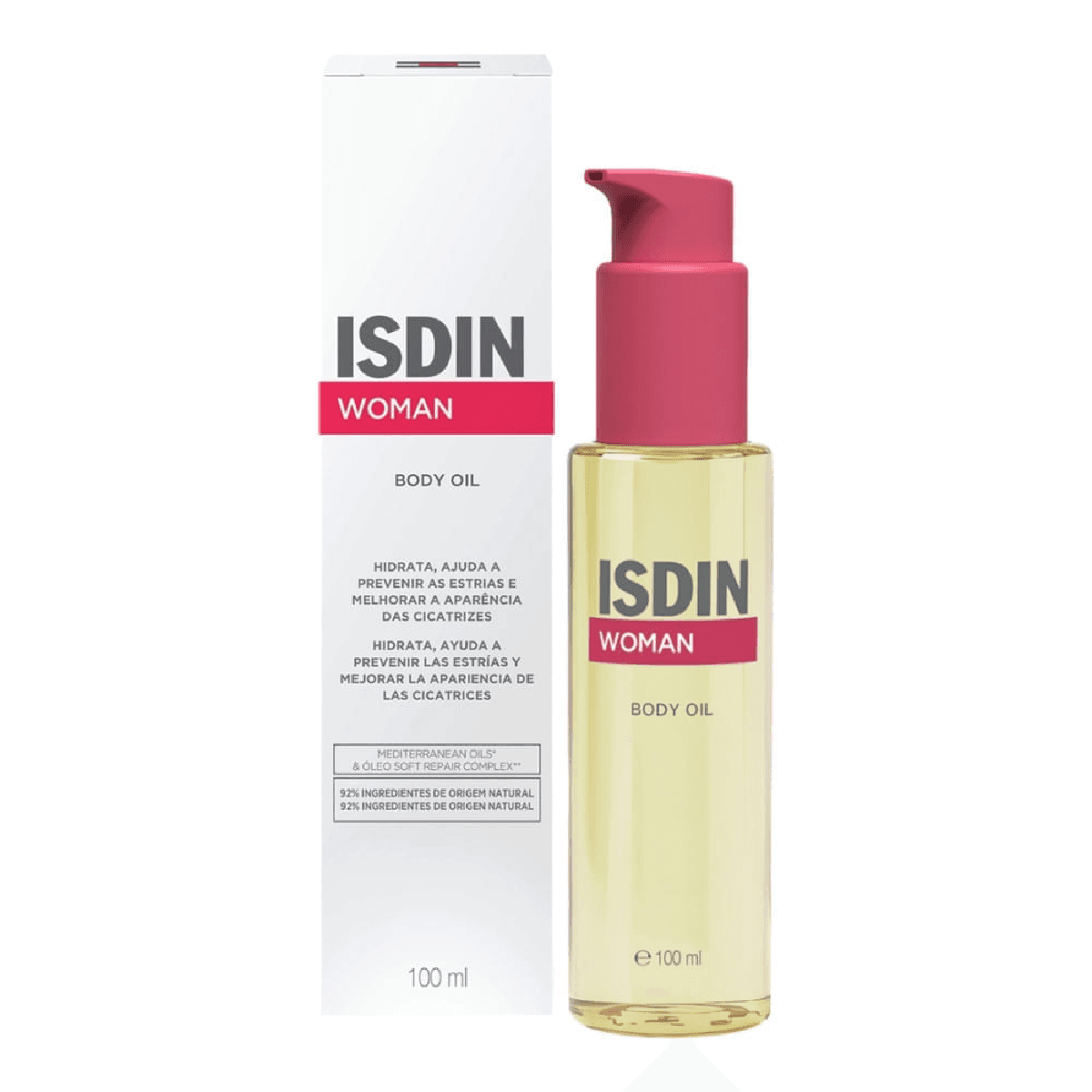 Isdin Woman Body Oil Óleo Corporal 100ml - Imagem 1