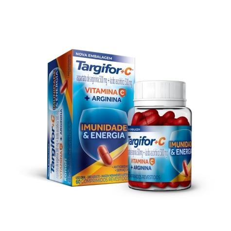 Targifor C 500mg + 500mg 60 Comprimidos Revestidos - Imagem 1