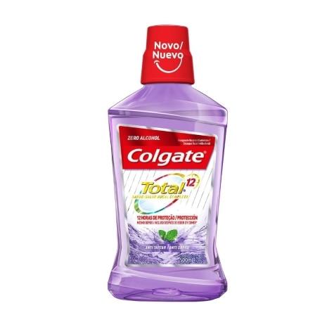Enxaguante Bucal Colgate Total 12 Anti-Tártaro Sem Álcool 500ml - Imagem 1