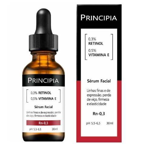 Sérum Facial Anti-idade Principia Skincare Rn-0,3 Retinol + Vitamina e 30ml - Imagem 1