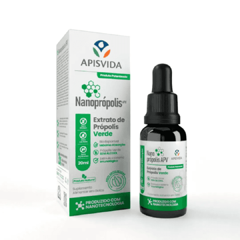 Extrato de Própolis Verde Nanoprópolis 20ml - Imagem 1