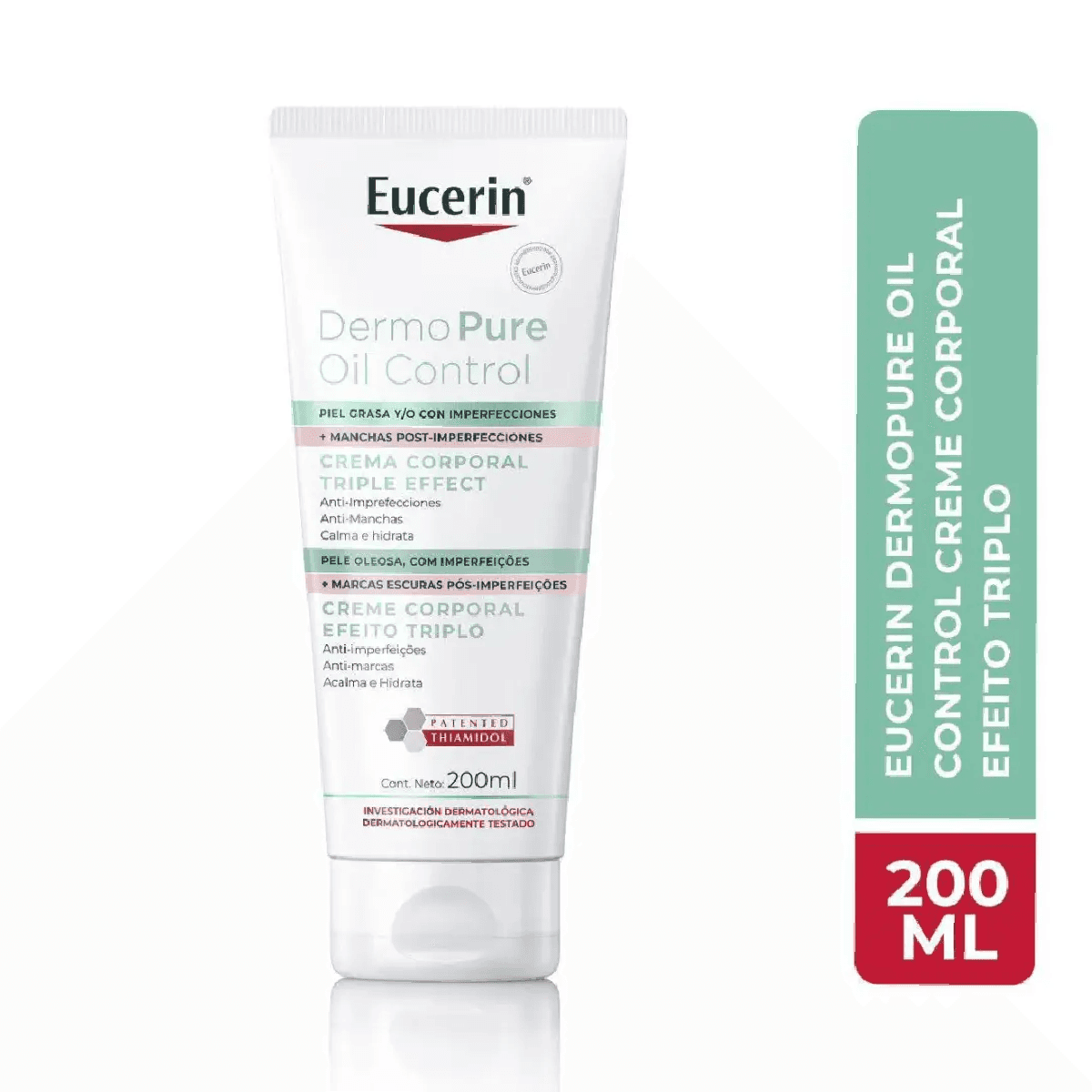 Creme Corporal Eucerin Dermo Pure Efeito Triplo 200ml - Imagem 2