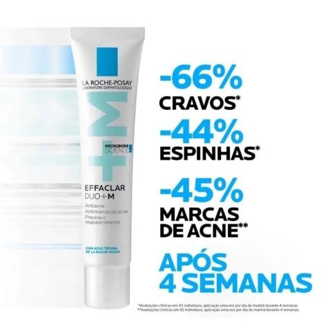 Gel Creme Effaclar Duo+M Facial 40ml - Imagem 3