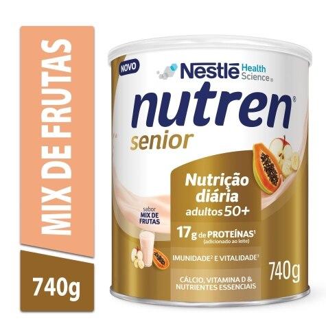 Complemento Alimentar Nutren Senior Sabor Mix de Frutas 740g - Imagem 2