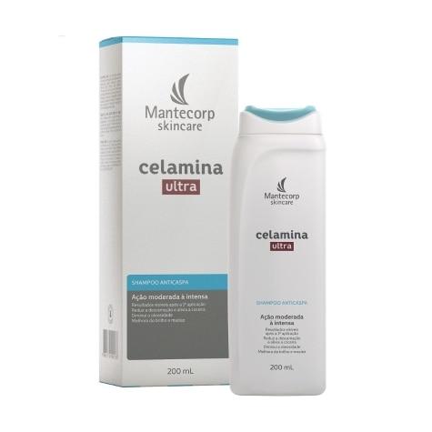 Shampoo Celamina Ultra Anticaspa Cabelo 200ml - Imagem 1