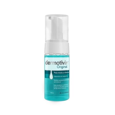 Sabonete em Espuma Dermotivin Original Facial 130ml - Imagem 1