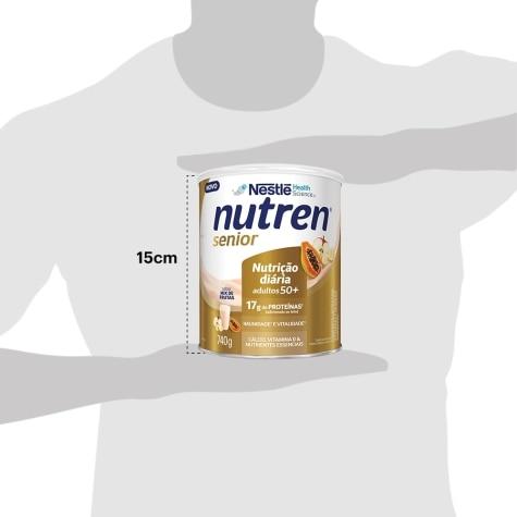 Complemento Alimentar Nutren Senior Sabor Mix de Frutas 740g - Imagem 7