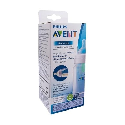 Mamadeira Avent Anti-Colic AirFree 1m+ 260ml - Imagem 2