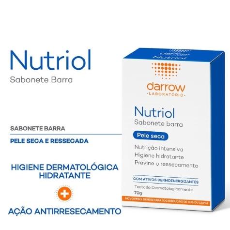 Sabonete em Barra Darrow Nutriol Pele Seca Rosto e Corpo 70g - Imagem 5
