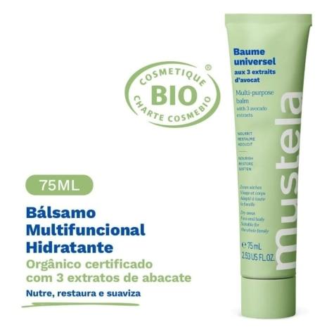 Bálsamo Multifuncional Hidratante Mustela Sem Perfume 75ml - Imagem 4