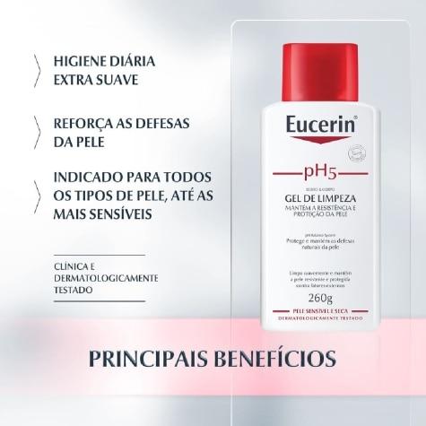 Gel de Limpeza Eucerin PH5 Corpo 260g - Imagem 3