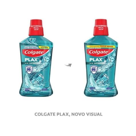 Enxaguante Bucal Colgate Plax Ice Infinity 500ml - Imagem 4