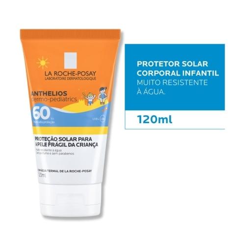 Protetor Solar Corporal Anthelios Dermo-Pediatrics FPS60 120ml - Imagem 2