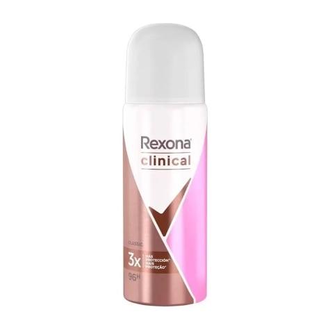 Desodorante Aerossol Rexona Clinical Classic 96h 55ml - Imagem 1