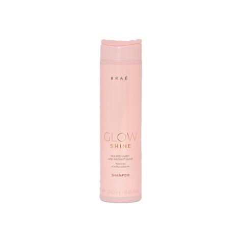 Shampoo Braé Glow Shine Cabelos Danificados 250ml - Imagem 1