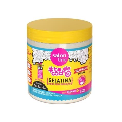 Gelatina Salon Line #Todecacho Super Transição Anti-frizz 550g - Imagem 1