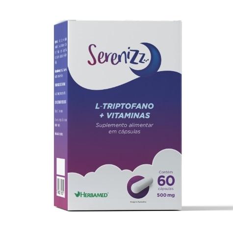 Serenizz 500mg Herbamed 60 Cápsulas - Imagem 1