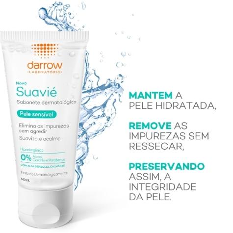 Sabonete Líquido Suavié Pele Sensível Facial 60ml - Imagem 5