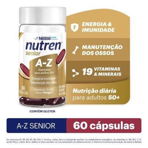 Nutren Senior A-Z 60 Cápsulas - Imagem 1