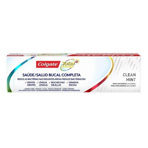 Creme Dental Colgate Total 12 Clean Mint 90g - Imagem 6