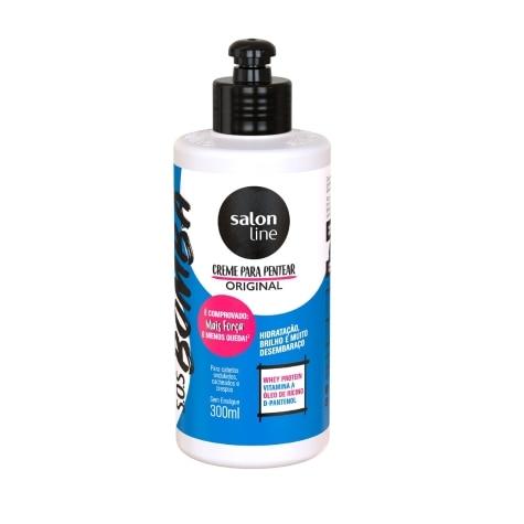 Creme de Pentear Salon Line SOS Bomba Original Cabelo Cacheado e Crespo 300ml - Imagem 1