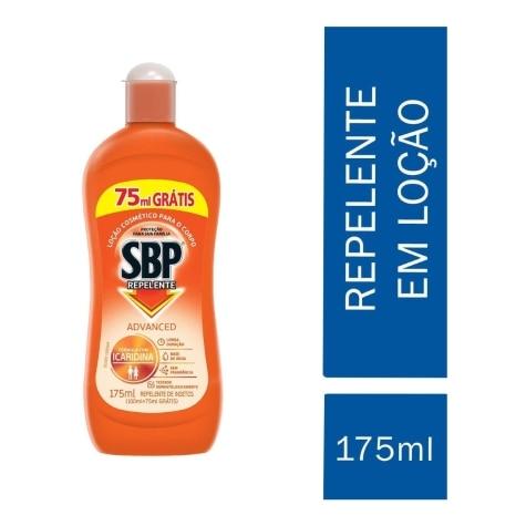 Repelente Loção SBP Advanced 175ml Grátis 75ml - Imagem 1